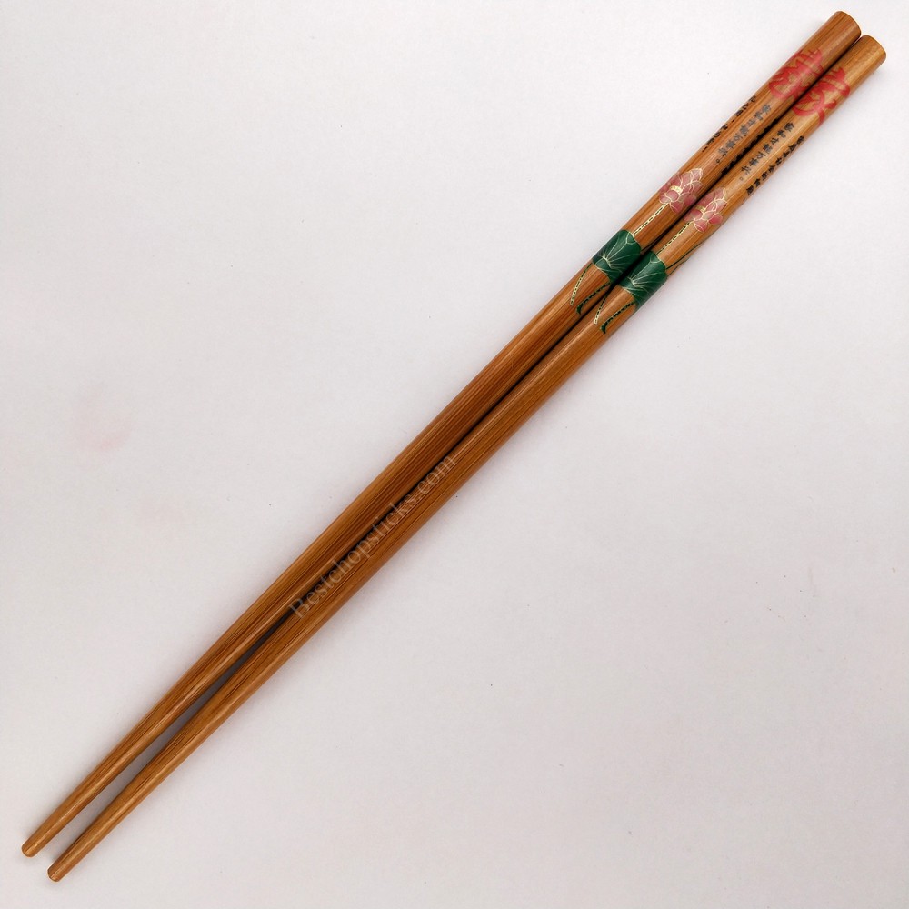 Chinese character carbonized bamboo chopsticks